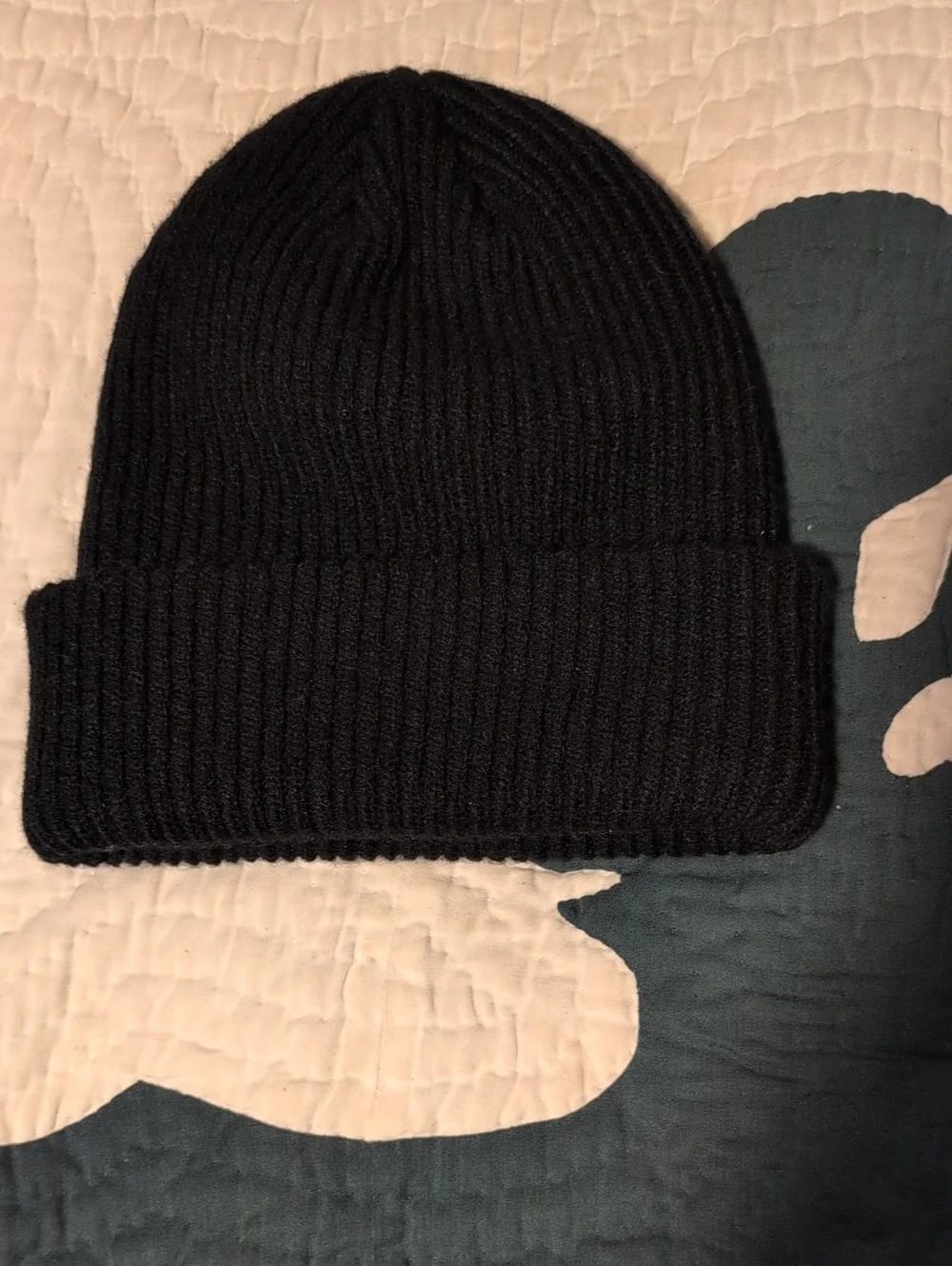 Dolls Kill Black Ribbed Beanie with Daria Tag